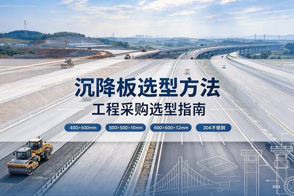 东昌沉降板选择方法