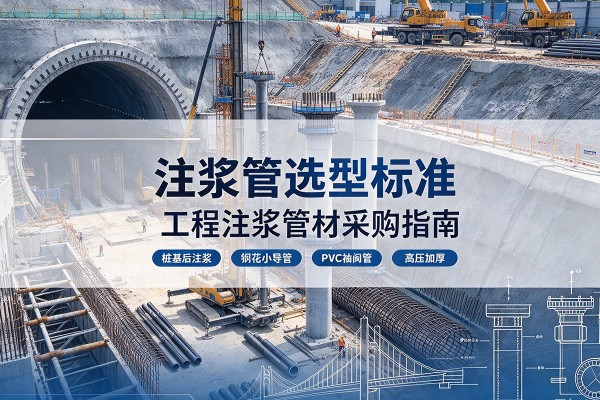 东昌注浆管选型标准