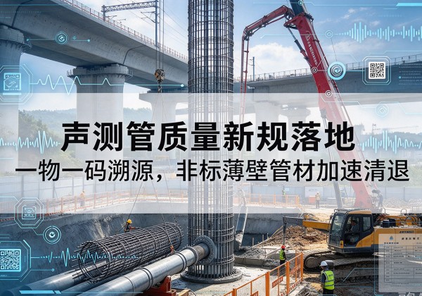 东昌声测管质量新规落地，一物一码溯源，非标薄壁管材加速清退